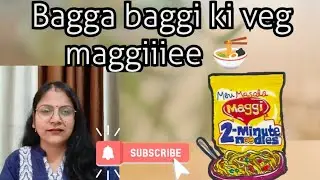 Content ke liye bagga baggi ne kara outdoor kitchen Mai Maggie ka drama 😜😜