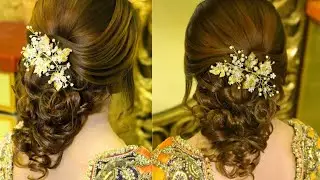 BRIDAL HAIRSTYLES || BRIDAL BUN||OPEN HAIRSTYLE || LATEST BRIDE HAIRSTYLES|Kashees bridal hairstyle