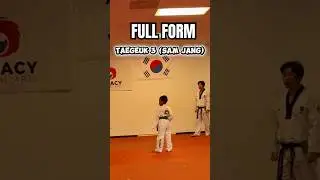 Taegeuk 3 (Sam Jang) Full Form &ndash; with Master Sim corrections #poomsae  #taegeuk #forms