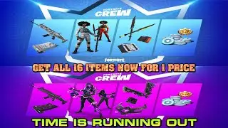 🔹🔷 HOW TO GET THE FORTNITE CREW CUBE ASSASSIN & DOCTOR SLONE FOR 1 PRICE 