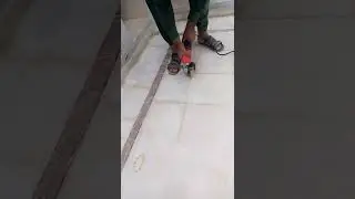 Marble Floor Tiles Bad Grout Removing