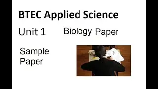 Unit 1 Biology Sample paper