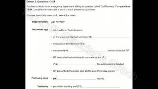 OET listening test 3 #oet #oettraining #oetlistening #oetshadowing #medicalenglish