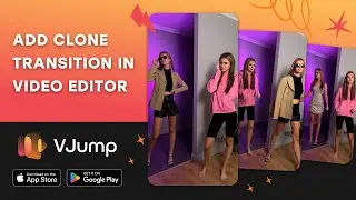 Clone Transitions with VJump Video Editor for TikTok | From Ordinary to Extraordinary