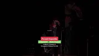 Faisal Kapadia at Pakistan 🇵🇰 Music Festival in Support of Sahara For Life | #faisalkapadia