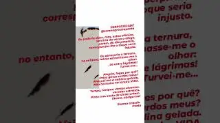 PERPLEXIDADE ...pinto o meu rosto de cinza-ontem! J&aacute; viveu isto? Instagram @serenograssiapoeta