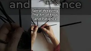 This Weaving Technique is Hypnotic #diy #handmade #tutorial