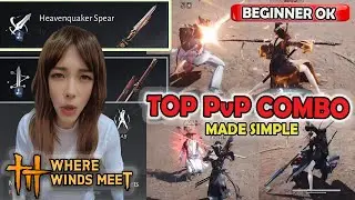 Top Tier PvP Combo Explained Simply — Beginner Can Learn This 【HQ Spear + Strategic Sword】