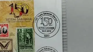 150 Years Sarawak Stamps (Unbox & Review)