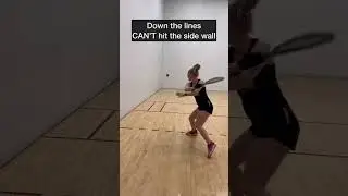 The Golden Rule of Racquetball #racquetball #ballsports #courtsports #sports #fast