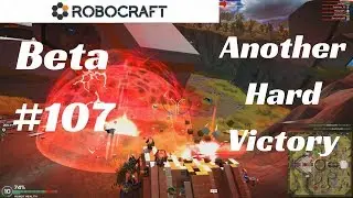 Robocraft Beta #107- Another Good Match Against a Good Red Team