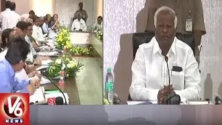 Dy CM Kadiyam Srihari Holds Meet With University Vice-Chancellors | Hyderabad | V6 News