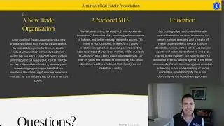 The Problem With The American Real Estate Association (And The National Association of Realtors)