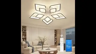 Lustra LED ORTENSIA Echivalent 800W Telecomanda