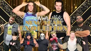 AWL New Year Evolution 2023: TWO TITLE MATCHES AND A BACKYARD RULES MATCH!