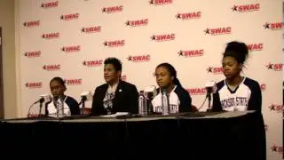 SWAC Women's Basketball Tournament 2014: Postgame Press Conference: Jackson State
