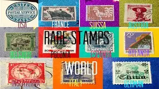 Rare stamps world #josershina in world#stampscollection #top #money #coin #stamp#collection#value