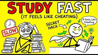Study Fast (It Feels Like Cheating) tips and tricks nobody talk about !