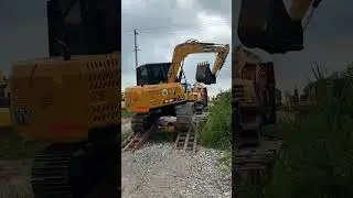 Sany sy75 second-hand excavator is sold all over the world, the working speed is very fast, 43 kilow