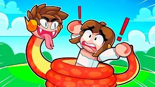NÃO SEJA PEGO PELA COBRA no Roblox - FILME
