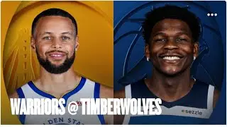 Golden State Warriors at Minnesota Timberwolves  NBA Live Play by Play Scoreboard / Interga