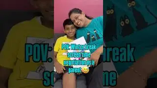 POV: Winter Break Screen Time Negotiation with Kids | Gentle Visual Timer Strategy