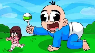 ¡Me hice GIGANTE en Minecraft y ROMPÍ TODO!