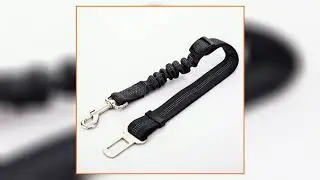 Adjustable Reflective Buffer Dog Car Safety Seat Belt Rope