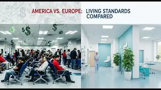 Америка против Европы: кто на самом деле живёт лучше? #АмерикаПротивЕвропы #УровеньЖизни #Качеств...