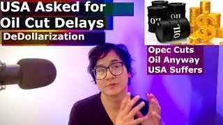Saudi Oil Cuts vs US Oil Production- Russia Wins DeDollarization of OPEC PetroDollar Energy Crisis