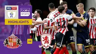 Sunderland v Middlesbrough | EFL Championship 23/24 Match Highlights