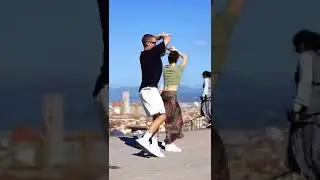 Calm down viral dance trend Afro beats - Jasmin and James #shorts