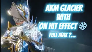 ❄️AKM GLACIER WITH ON HIT EFFECT❄️ STAR SEA ADMIRAL SET 🙌🏼 PUBG MOBILE NEW ULTIMATE ❤️