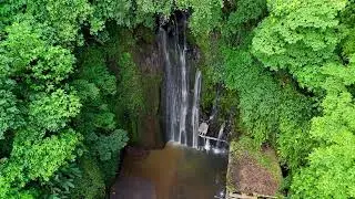 La Cascada Talcomunca en Izalco, Sonsonate, EL SALVADOR.