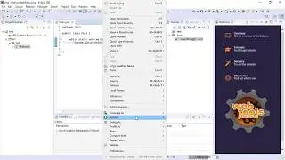 Making Main Class and Printing Hello World on Eclipse (Using Java Language)
