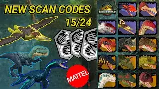 All Jurassic World Survival 2026 Scan Codes Part 5!! (15/24)