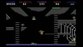 C64 Game: Peter Pack Rat (nice landing)