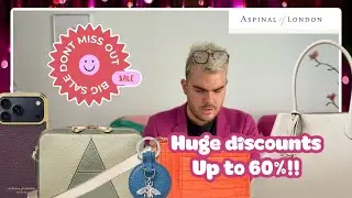 Огромные скидки в Aspinal of London | Сумки, аксессуары и многое другое на сезонной распродаже!!