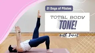 Day 9 | Pilates Full Body Strength – Beginner to Intermediate | Couch To Plank! Pilates Challenge