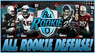 97 OVR DEION JONES MASTER! | ALL ROOKIE DEFENSE! | MUT 17 PACK OPENING