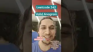 Leetcode 242 Valid Anagram