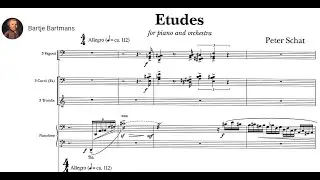 Peter Schat - Etudes for Piano and Orchestra, Op. 39 (1992) {Thibaudet}
