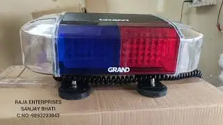 Police Vehicle Light 🚨 | 14inch Grand Company Bar light | Raja Enterprises !