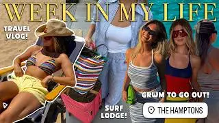 hamptons weekend VLOG with my boyfriend 🏝️🍹⛱️🌞 🌊