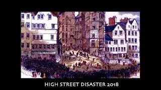 High Street Disaster of 1861 - Bailie Fyfes Close & Paisley Close - Royal Mile History