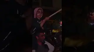 Iranians celebrate military strikes on US bases