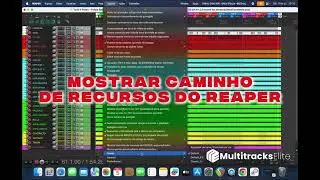 Instalando Reapack Daw Reaper - Controlador Multitracks Elite