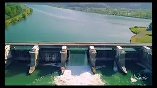 Rhone River, France, Europe 2018