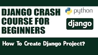 How to setup first django project #2024   #webdevelopment  #django  #crash