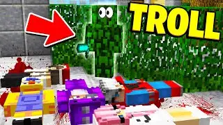 I ACTUALLY GOT AWAY WITH THIS... (Minecraft Murder Mystery Camo Trolling)